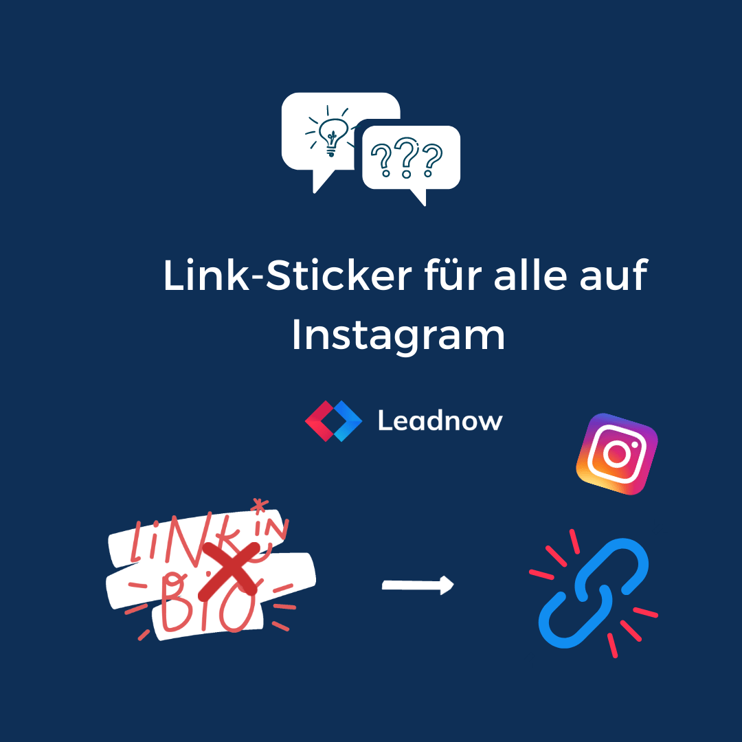 Link-Sticker für alle auf Instagram